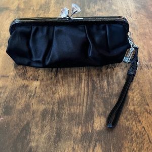 Coach Satin Evening Wristlet/Clutch